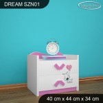 Nočna omarica Dream DM01